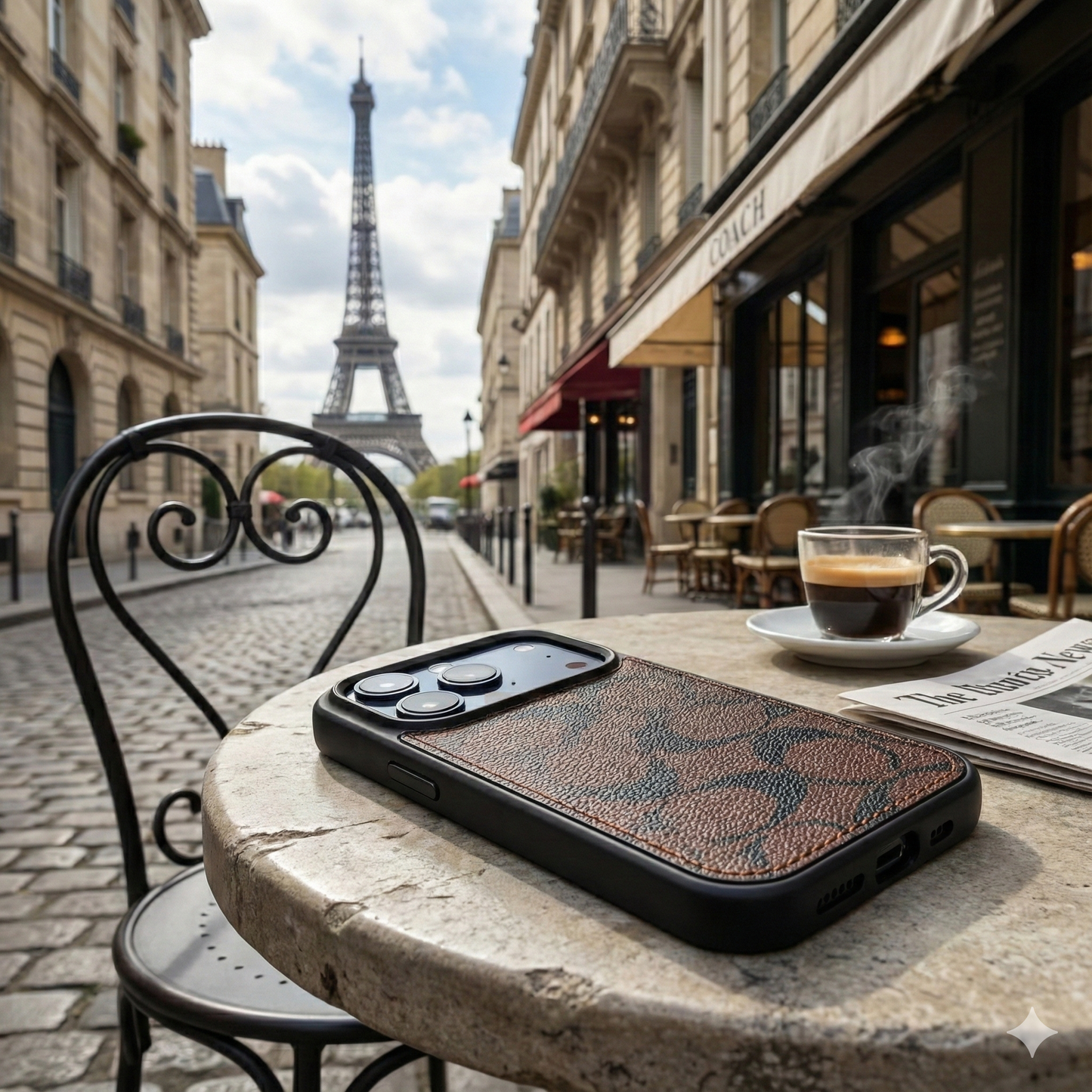 Monogram Leather Case